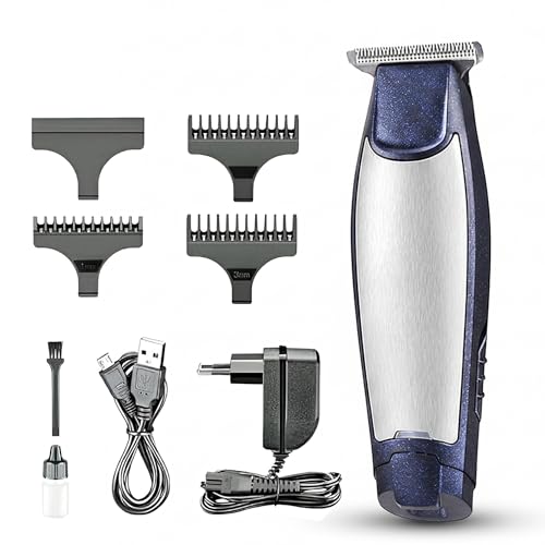 Veentus Male Professionals Design 3 In 1 Perfect Shaver, Hair Clipper And Nose Trimmer Rechargeable Beard And Moustaches Hair Machine And Trimming With Cord And Without Cordless Use., Blue