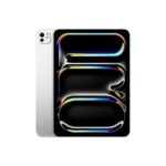 Apple Ipad Pro 11″ (M4): Ultra Retina Xdr Display, 1Tb, 12Mp Front Camera / 12Mp Back Camera, Lidar Scanner, Wi-Fi 6E + 5G Cellular With Esim, All-Day Battery Life, Nano-Texture Glass — Silver