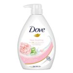 Dove Soothing Rose & Aloe Vera Body Wash For Replenished Skin, Refreshing Scent 1L
