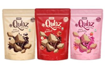 Unibic Assorted Wafer Qubz 320Gm (Qubz Hazelnut 120G + Qubz Chocolate 120G + Qubz Strawberry 120G)