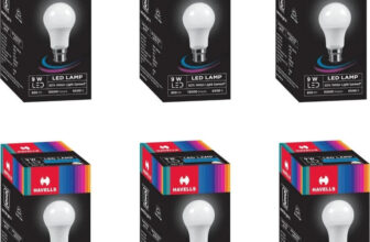 Havells 9 W Basic Standard B22 Led Bulb(White, Pack Of 6)