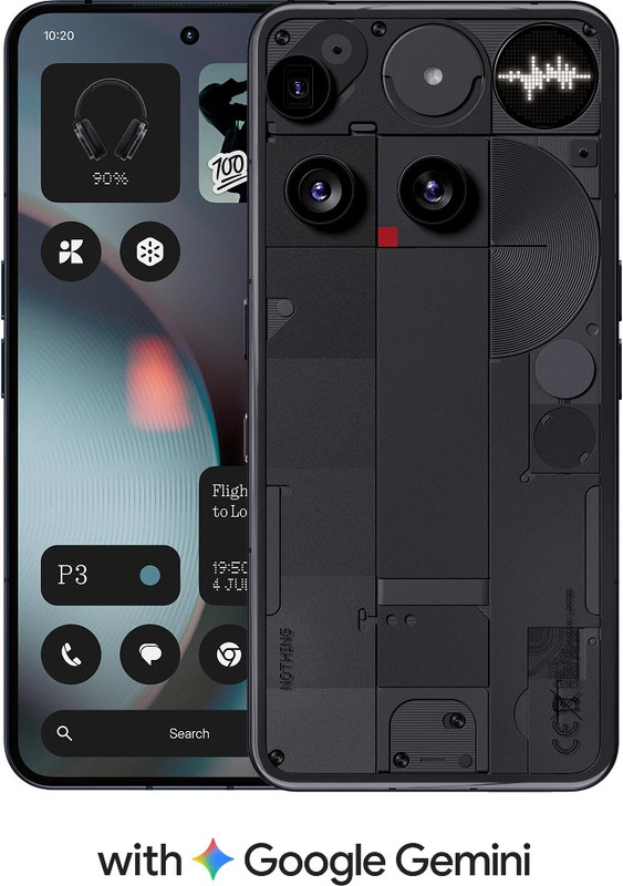Nothing Phone (3) (Black, 256 Gb)(12 Gb Ram)