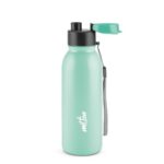 Milton Caper 750 Stainless Steel Water Bottle 670 Ml, Single Walled, Isi Certified I Leak Proof Lid, Rust Proof I For School, Office, Gym I Mint Green