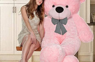 Eston Teddy Bear 3 Feet Pink Soft Toy | Birthday Gift For Girls/Wife, Boyfriend/Husband, Soft Toys Wedding/Anniversary Gift For Couple Special, Baby Toys Gift Items  – 90 Cm(Pink)