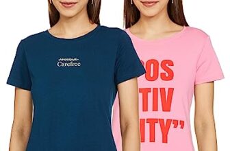 Amazon Brand – Symbol Women’S Regular T-Shirt (Sym-Aw22Wte-005_Multi 4 M)