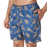 Macroman M-Series Mw Signature Collection By Rohit Bal Premium 100% Cotton Mens Boxer Shorts Navy Small Mms8855