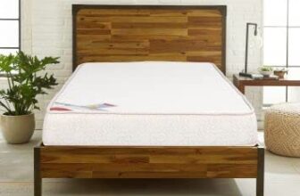 Hometown Comfort Pocket Spring Single Mattress 75X36X6 Inch In Off White Colour