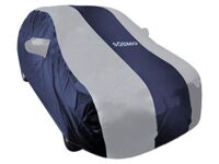 Amazon Brand – Solimo Cover For Maruti Dzire (Dark Blue & Silver)