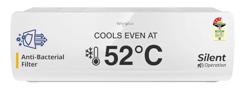 Whirlpool 1.5 Ton 3 Star, Magicool Inverter Split Ac (Magicool 15T 3S Inv Cnv S5K2Pp0, Copper, Convertible 4-In-1 Cooling Mode, Hd Filter White)