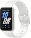 Samsung Galaxy Fit3 | Amoled Display & Aluminium Body | Upto 13Day Battery | 5Atm & Ip68(Silver Strap, Free Size)