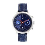 Fastrack Denim Analog Blue Dial Women’S Watch-6179Sl02