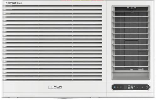 Lloyd 1.5 Ton 3 Star Fixed Speed Window Ac (Copper, White With Silver Deco Strip, Glw18C3Ywsea)
