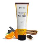 Sirona Vitamin C Face Wash For Men & Women – 125 Ml | Suitable For All Skin Type |Natural Ingredients For Face Cleansing| Provides Radiance, Removes Impurities & Soothes Skin