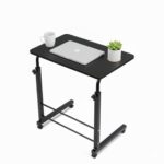 Avzeego Multi-Purpose Sofa Side Height-Adjustable Laptop Table With Docking For Tablet, Study Table, Portable, Ideal For Work From Home, Diy Table, Easy To Assemble Kids&Adults