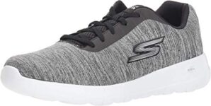 Skechers Mens Go Walk Max-Hero Black/White Walking Shoes -11 Uk (12 Us) (54633)