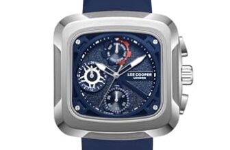 Lee Cooper Multifunction Blue Square Dial Men’S Watch – Lc08012.399