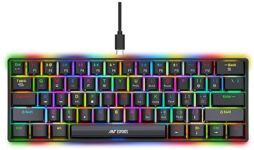 Ant Esports Mk 1300 Wired Usb Tenkeyless Gaming Keyboard Compatible With Desktop(Black)