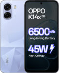 Oppo K14X 5G (Icy Blue, 128 Gb)(4 Gb Ram)
