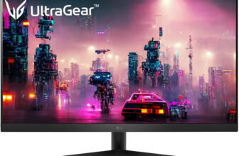 Lg Ultra Gear Monitor 81.28 Cm (32 Inch) Full Hd Led Backlit Va Panel With Hdr 10, Srgb 95%, Dp, Hdmi, Headphone Out Ports Gaming Monitor (32Gn50R-Bb.Atrumvn)(Nvidia G Sync, Response Time: 1 Ms, 165 Hz Refresh Rate)