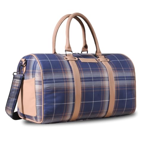 Nordia Glenmore Heritage Duffel – Tartan Luxe Edition | Unisex Multipurpose Travel Duffel Bag