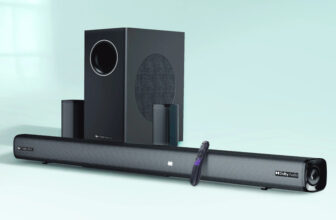 Zebronics Juke Bar 9451 (Sbspk C8) Dolby Audio Wireless Subwoofer & Dual Satellite 600 W Bluetooth Soundbar(Black, 5.1 Channel)