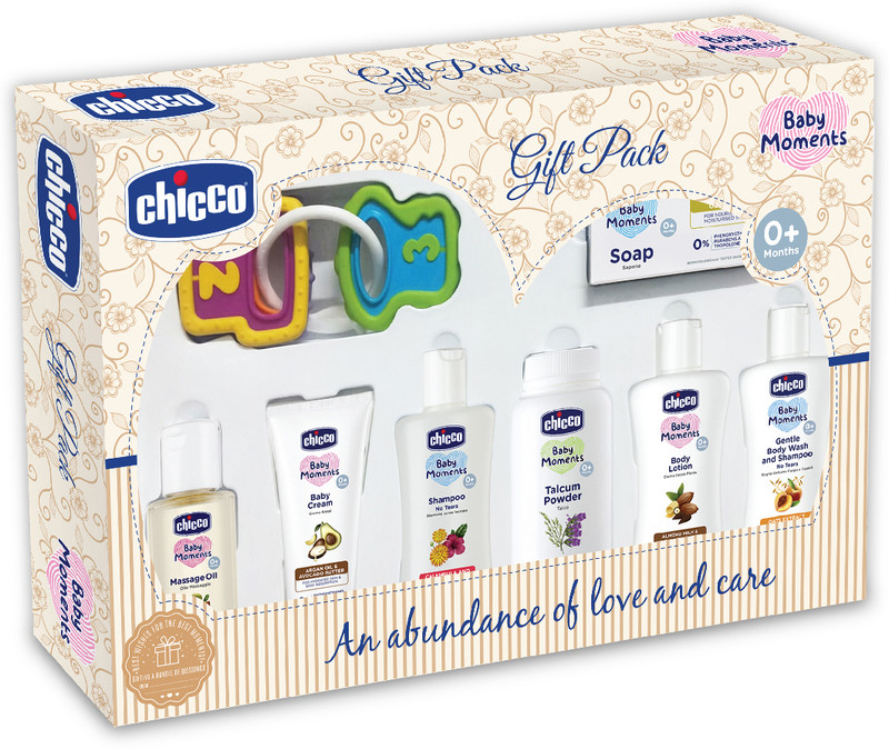 Parachute Advansed Baby Gift Pack With New Born Baby Essentials | With Milestone Booklet(Blue)