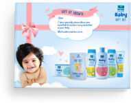 Parachute Advansed Baby Gift Pack With New Born Baby Essentials | With Milestone Booklet(Blue)