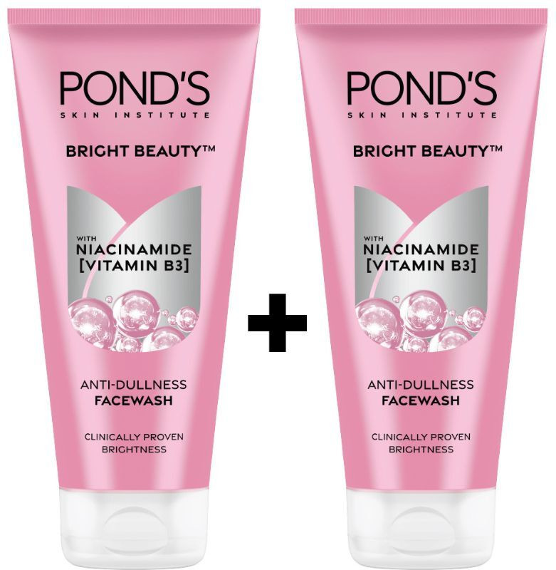 Pond’S Bright Beauty Combo, Pack Of 2, Spotless Glow With Vitamin B3 Face Wash(400 G)