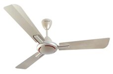 Havells 1200Mm Ambrose Energy Saving High Speed Ceiling Fan|Premium Finish, Deco.Fan, Elegant Looks, High Air Delivery, 100% Pure Copper Motor|2 Yr Warranty By Brand | (Pack Of 1, Gold Mist Wood)