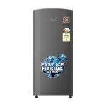 Midea 187 L 2 Star Direct Cool Refrigerator (Mrd187I2Xpag, Grey, 2025 Model)