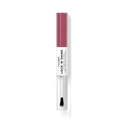 Wet N Wild Megalast Lock ‘N’ Shine Lip Color + Gloss Lipstick Pinky Promise – Matte