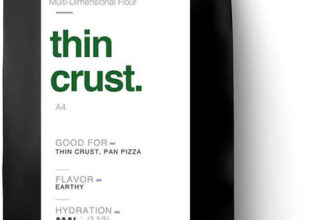 Twf Thin Crust Pizza Flour, 1 Kg X 2, Flour 00 Alternative(2 Kg, Pack Of 2)