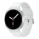 Samsung Galaxy Watch8 (44Mm, Bluetooth, Silver) With 3Nm Processor | Dual Gps | Sapphire Glass & Armor Aluminum | 5Atm & Ip68 | Bp, Ecg, Ihrn & Vascular Load Monitoring | Anti-Oxidant Index
