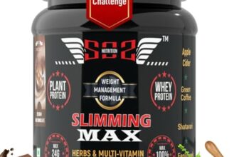 Sos Nutrition Max Protein & Herbs For Women To Reduce Body Fat, Manage Weight & Metabolism | Protein Powder For Women With 24G Whey Protein And Plant Protein, No Added Sugar (Belgian Chocolate, 910Gm)