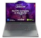 Lenovo Legion 7 Intel Core I9-12900Hx 16″ (40.64Cm) Qhd Ips 165Hz 500Nits Gaming Laptop (32Gb/1Tb Ssd/Win 11/Office 2021/Nvidia Rtx 3080Ti 16Gb/Alexa/3 Month Game Pass/Storm Grey/2.53Kg), 82Td009Kin