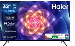 Haier W4G 80 Cm (32 Inch) Hd Ready Led Smart Google Tv 2025 Edition(32W4G)