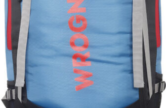 Wrogn Trekking Bag For Hiking/Camping/Outdoor Sports With Rain Cover/Shoe Compartment Rucksack  – 65 L(Green)