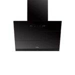 Hindware Smart Appliances | Skyla 75 Cm Chimney | 1350 Cmh | Auto Clean | Slant Design | Filterless | Touch Control, Motion Sensor | 10 Yrs Warranty On Motor & 2 Yrs On Product (Black)
