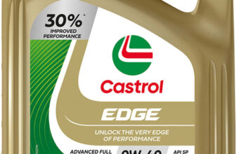 Castrol Edge 0W-40 Advanced Full Synthetic Engine Oil For Cars | Acea C3 | Full-Synthetic Engine Oil(4 L, Pack Of 1)
