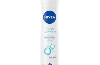 Nivea Fresh Comfort Deodorant, 150Ml | 48 H Smooth & Beautiful Underarms| 0% Alcohol | For Women