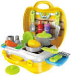 Fun Dreamz Kitchen Set Cooking Set | Little Chef Suitcase | Multicolour For Girls & Boys
