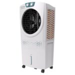 Crompton Ozone Neo Desert Air Cooler 95L| High Density Honeycomb Pad For Cooling Retention| Water Level Indicator| 4 Way Air Deflection & Auto Swing | Everlast Pump