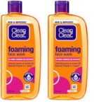 Clean & Clear Foaming Facewash For Oily Skin, Brown, 240Ml (Pack Of 2)