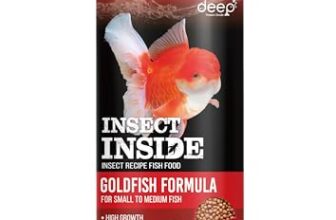 Deep Insect Inside (Cricket) For High Protein Super Premium Gold Fish Formula For High Growth & Colour Enhancing Floating Micro Pellet 100Gm