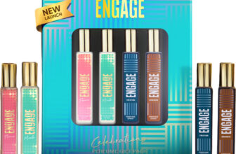 Engage Celebrations Perfume Gift Pack For Men & Women 25Ml X4, Long Lasting, Gift Set Perfume  –  100 Ml(For Men & Women)