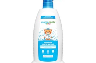Mamaearth Baby Dermasoft Head To Toe Wash With Sensicarecomplex™ For Baby’S Sensitive Skin – 250 Ml | Co-Created With Dermatologists For Newborns | Enriched With Sensicarecomplextm For Baby’S Sensitive Skin | Safe And Non-Irritant Formula*