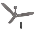 Havells Stealth Slim Bldc 1200 Mm Ceiling Fan | Remote Controlled, High Air Delivery Fan | 5 Star Rated, Upto 50% Energy Saving, Reverse Rotation, 2 Year Brand Warranty | (Pack Of 1, Stone Grey)