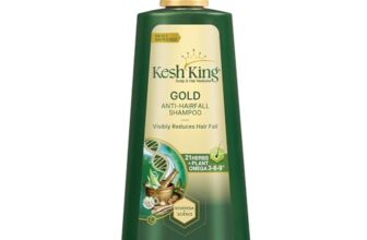 Kesh King Gold Anti Hairfall Shampoo, Reduces Hair Fall, Makes Hair Strong, Strengthens, Nourishes & Conditions, For Soft, Smooth & Voluminous Hair, For Men & Women, 1000 Ml