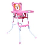 1St Step 2 In 1 Convertible High Chair Cum Booster Seat (Pink)