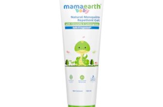 Mamaearth Natural Mosquito Repellent Gel – 100Ml |Deet Free | Protects From Dengue, Malaria & Chikungunya| Made Safe Certified | Protection From Mosquitoes | Safe If Ingested